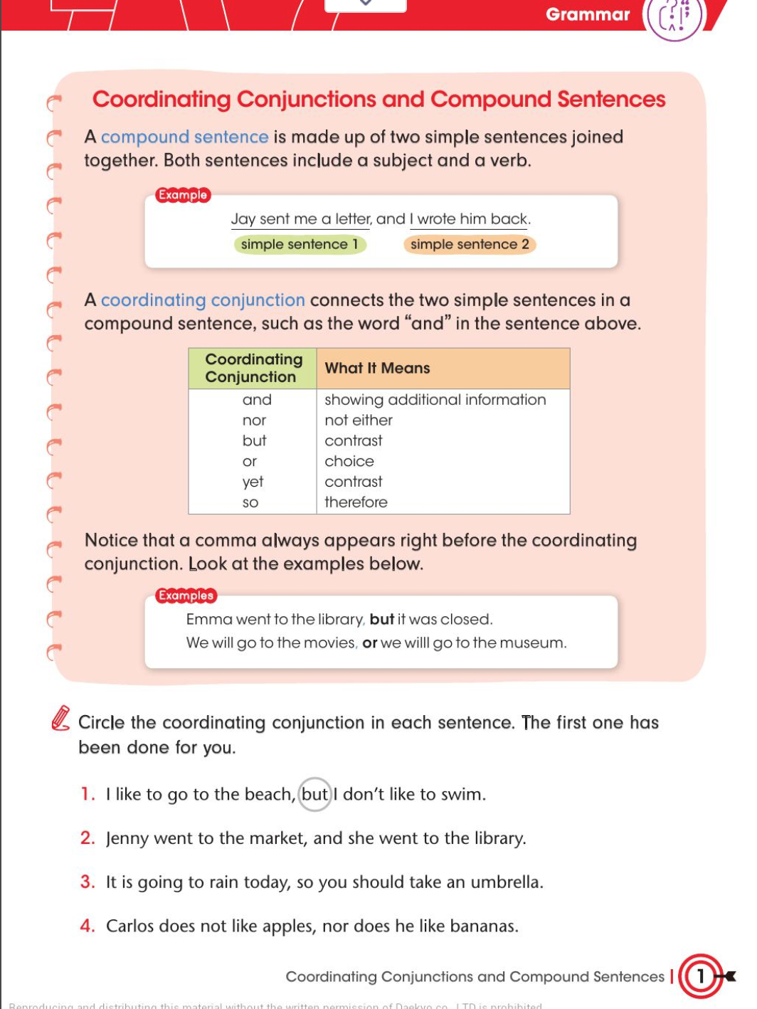 Detailed Explanation of Grammar Concept and examples 